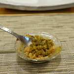 照寿司 - 鮑の肝ソースで