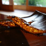 飴源 - 鮎の飴焼き