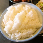 肉料理の一番や - ごはん