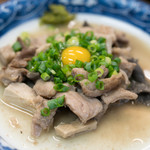 スタミナ苑 - 2017.8 牛もつ塩煮込み（1,000円）