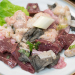 スタミナ苑 - 2017.8 ミックスホルモン（1,800円）