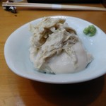 浅草じゅうろく - 付き出し (湯葉豆腐)