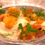 創作イタリアン Gemelli - 超美味で定番  濃厚ウニのパンナコッタ