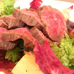 創作イタリアン Gemelli - ぶ・分厚い‼︎ 特選和牛ロースト ワサビソース