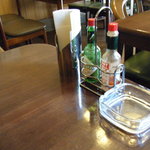 元気亭 - テーブルの上