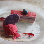 バローレ - ハスカップのデザート