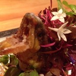 東 - ◆鮎のフリット・・鮎はよく揚げてありますので「骨」まで頂けます。
