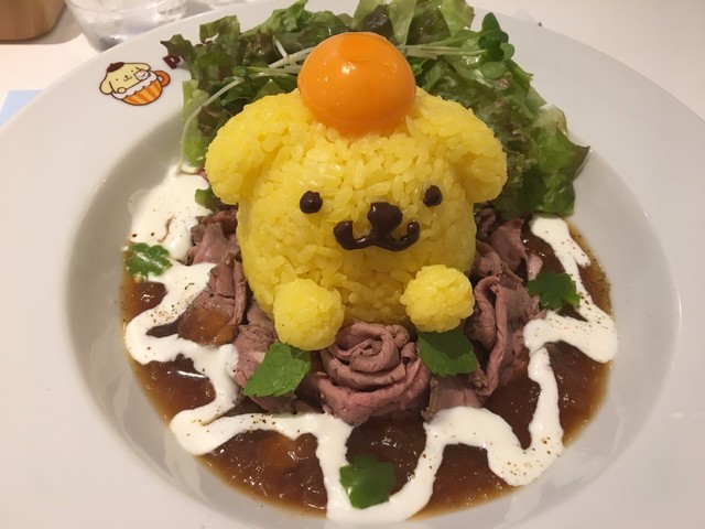 期間限定プリンかき氷、横浜限定飲茶セット「ポムポムプリンカフェ