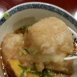 滋味 康月 - 胡麻豆腐の揚げ出し、リフトアップ。