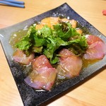 トラットリアTibi - 鮮魚のカルパッチョ