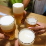 トラットリアTibi - ４人で乾杯～♪