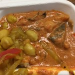アジアンランチ - 6.タイのココナッツレッドカレー