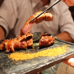 ろばた 翔 - 肉の断面