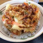 おそばやさん 和 - セットのかき揚げ丼