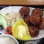 おそばやさん 和 - 定食の、イカミンチ