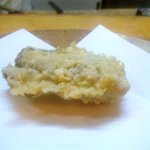 天ぷら たけうち - 殻つきの生牡蠣