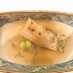 飄香 - 黒鮑の粽（ちまき）　烏骨鶏スープ　2017年7月29日