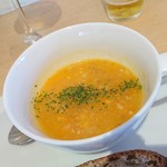 SONKA - ランチセットの野菜たっぷり、食べるスープ
