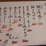 ふく鶴 - 日替りメニュー