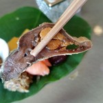 湖里庵 - 鮒寿し甘露漬、リフトアップ。