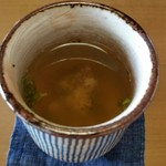 湖里庵 - 鮒寿しの小吸い物。