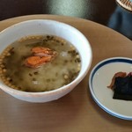 湖里庵 - 鮒寿し茶漬け。