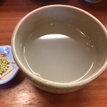 蕎麦工房 膳 - 蕎麦湯