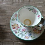 ボン・ヴォイージ - とり忘れたので器だけ：ホットコーヒー：カレードリア アンカー（トンカツ）