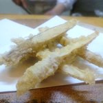 天ぷら たけうち - 牛蒡