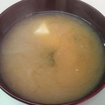 軽食カーム - 味噌汁
