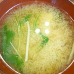 東横INN - ２回目のお味噌汁（１日目）