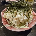 鶏にはちや - 海苔乗せポテトサラダ