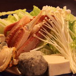十番館 - 海鮮鍋です。蟹はもちろん、牡蠣や帆立も入っていますよ。