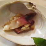 ホテルニドム - 地元苫小牧産北寄貝をまるごと貝焼きに