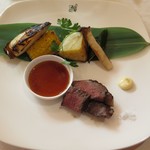 ホテルニドム - 北海道産和牛を備長炭で道産野菜とともに･･･