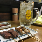 茂利屋 - レバーとウルテといつかの強炭酸ハイボール