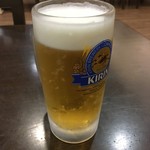 ホテルなはり　レストラン - 生ビール中520円