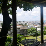 石畳茶屋 真珠 - テラス席からの眺め