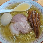 中華そば さとう - 中華そば(中)＋味玉¥700