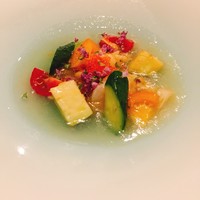 リナシメント - オマール海老 とうめいなトマトジュレ