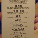 チカラヤ - ドリンクメニュー