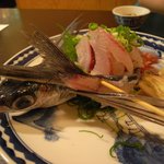 多助割烹 - トビウオ刺身