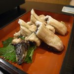 多助割烹 - 鰻の白焼き