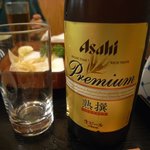 多助割烹 - ビールも旨い