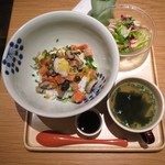 マルモキッチン - Lunch Time Menu、スープ＋サラダ付き