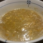 麺屋   亀城 - 定番のつけ汁ｗ