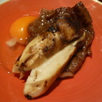 鳥茂 - 松茸のせすき焼き