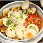 カシムラ - 冷やし蛤そば　890円　その名の通り蛤の旨味溢れる冷やしラーメンです♪