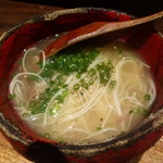 鳥茂 - すっぽん出汁のにゅう麺