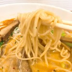 麺屋 奥右衛門 - 蝦白湯麺リフト